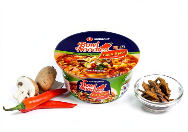 Nong Shim Korean Ramen Noodles Spicy Kimchi 3.03oz Pack of 12-5
