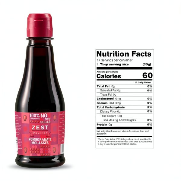Robust Ventures Pomegranate Molasses 12oz Pure Squeeze Bottle-1