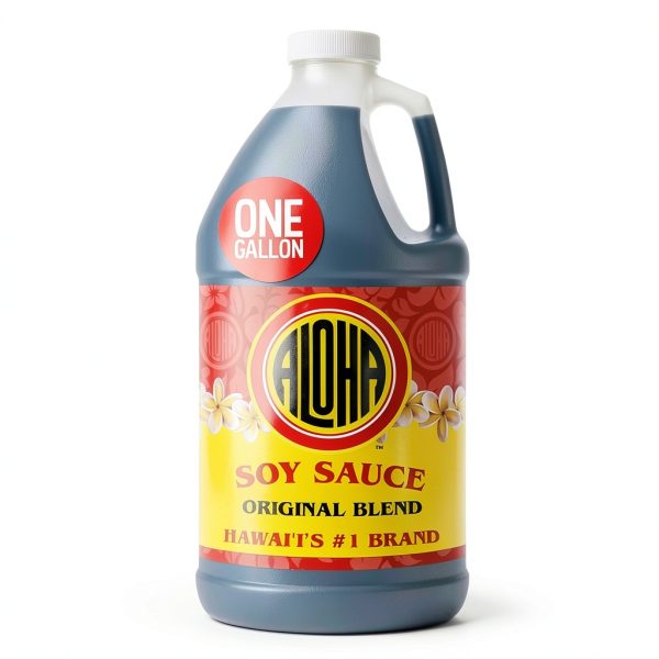 Aloha Shoyu Soy Sauce Original Blend 24 oz Premium Bottle-0