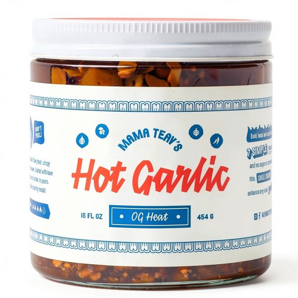 Mama Teavs Chili Sauce Original 16 Oz Authentic Cambodian Heat-0