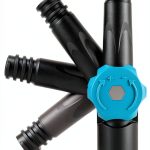 Universal Joint TelesPro Extension Pole - Model HI-2302-38-MAH0 Black-0