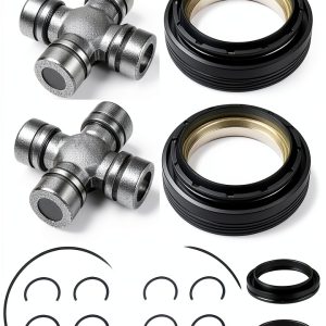 Front Axle Seal & U Joints Kit Dexepe Steel Rubber for Ford SuperDuty-0